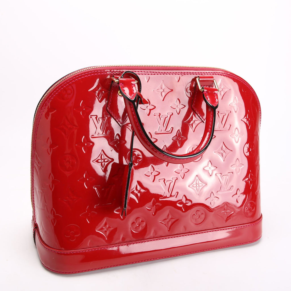 Louis Vuitton Alma PM Vernis Red