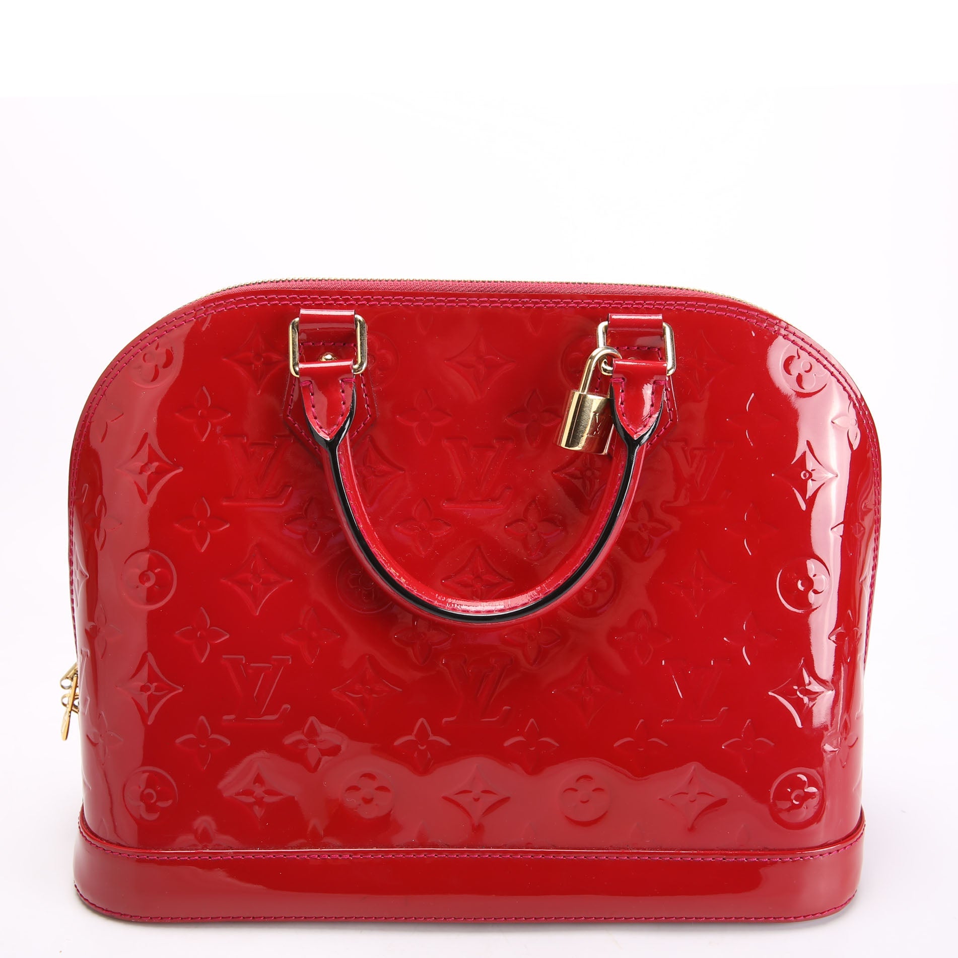Louis Vuitton Alma PM Vernis Red