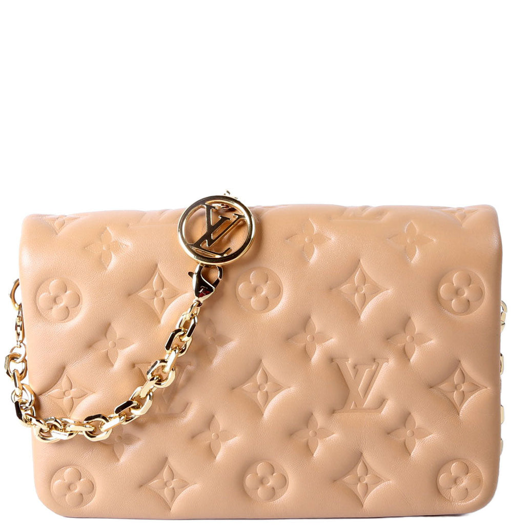 Louis Vuitton Pochette Coussin Tan