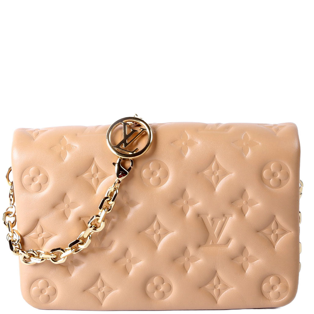 Louis Vuitton Pochette Coussin Tan