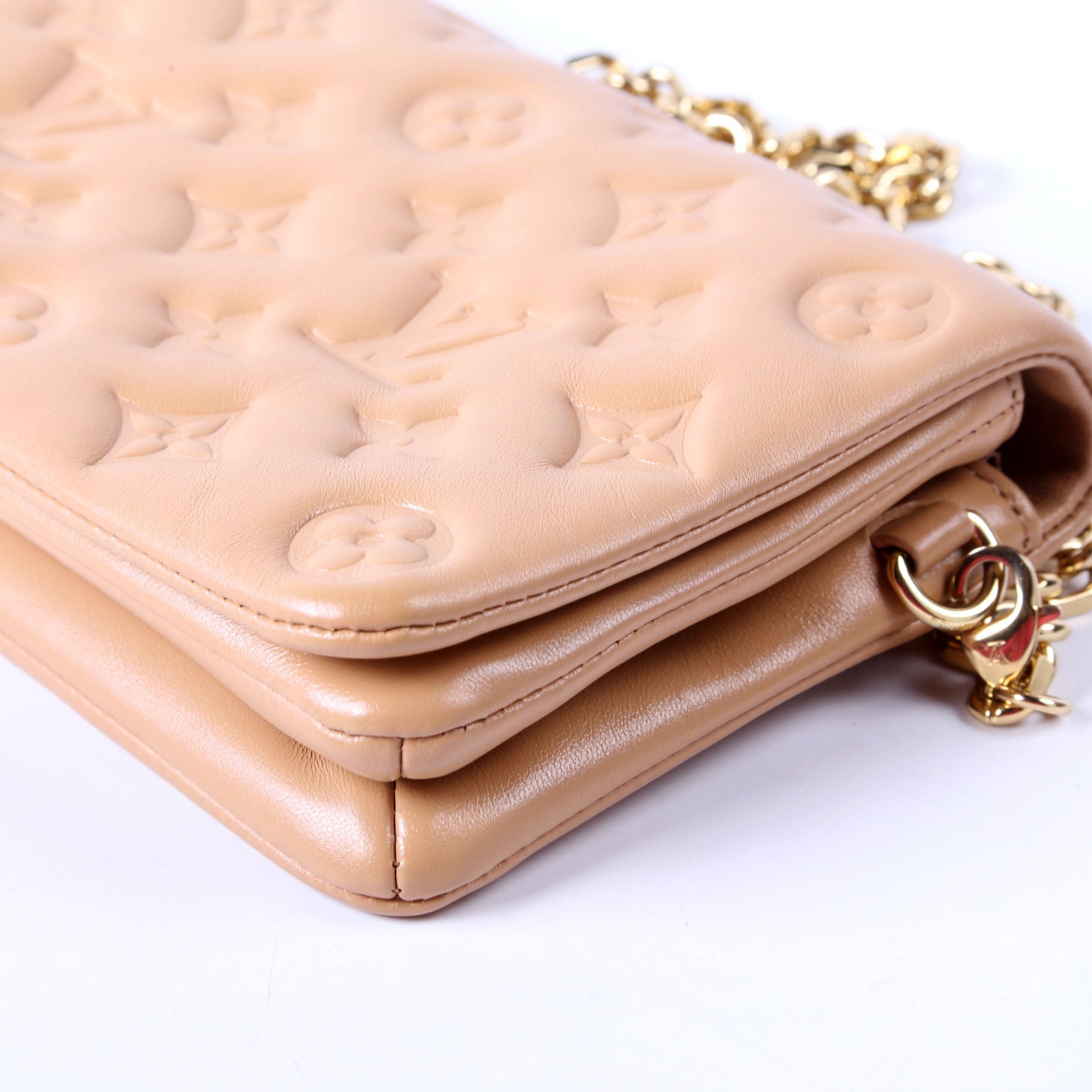 Louis Vuitton Pochette Coussin Tan