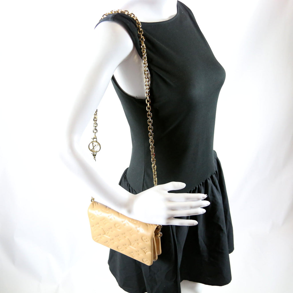 Louis Vuitton Pochette Coussin Tan