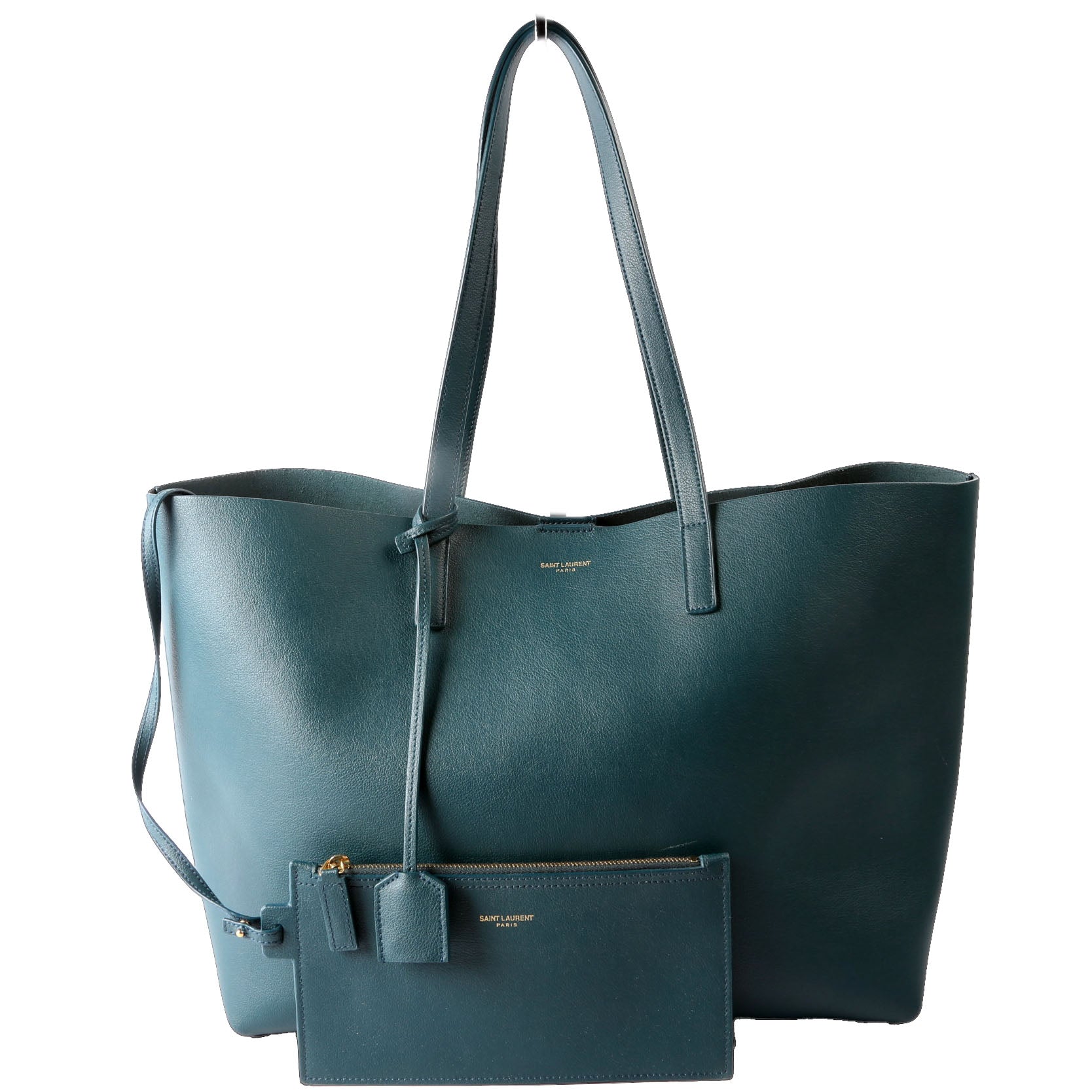 Saint Laurent Shopping Tote Large 294195 Green
