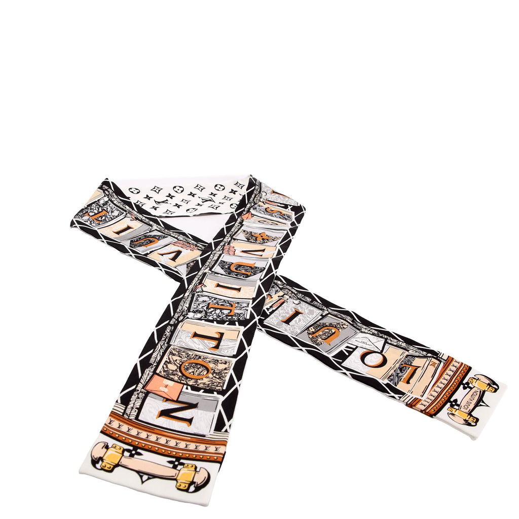 Louis Vuitton LV Library Bandeau Scarf Multicolor