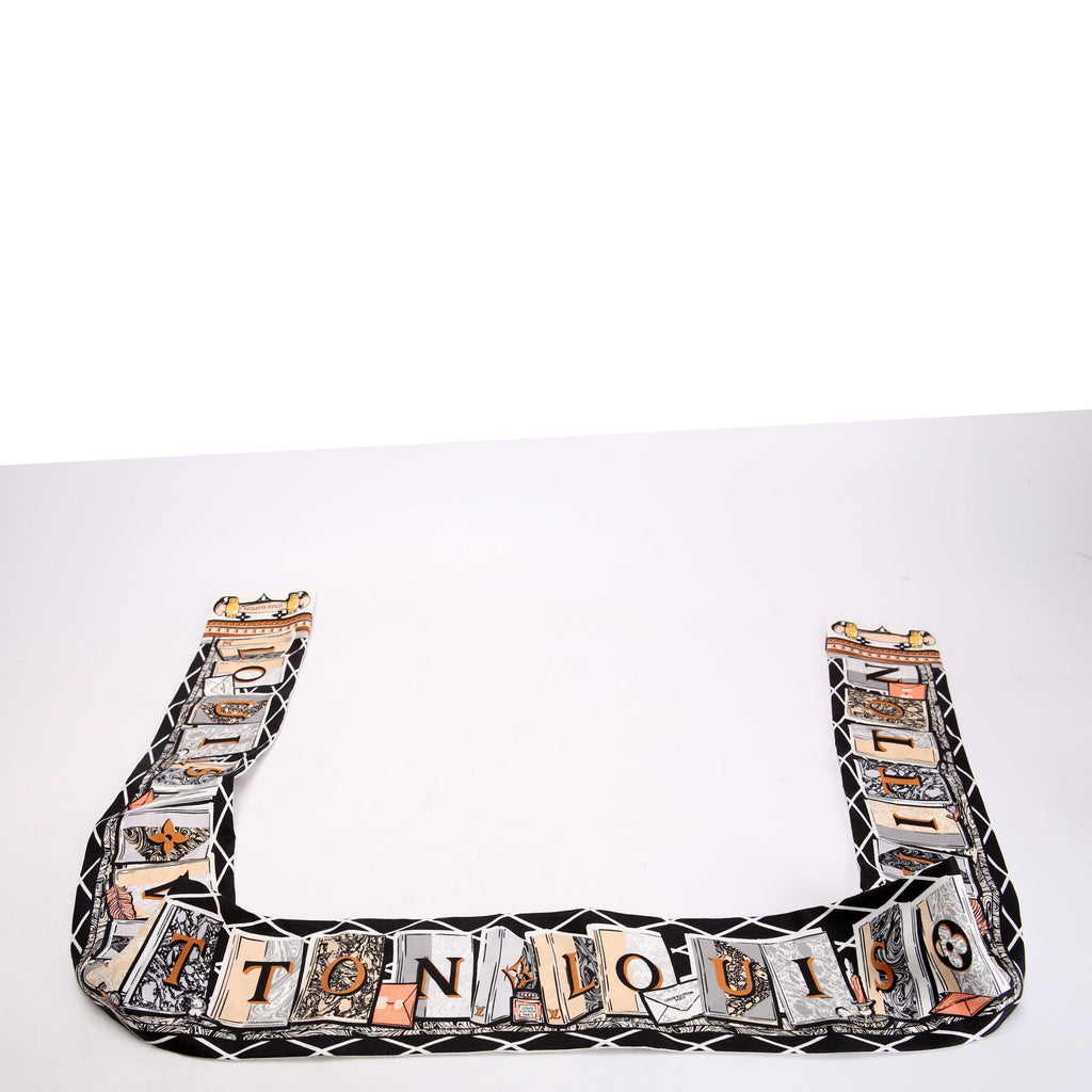 Louis Vuitton LV Library Bandeau Scarf Multicolor