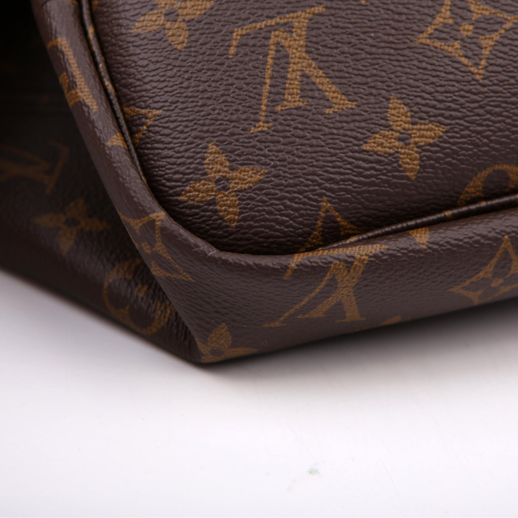 Louis Vuitton Neverfull MM Monogram Bandouliere Inside Out Blue