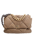 Chanel Quilted Canvas 19 Large 29M