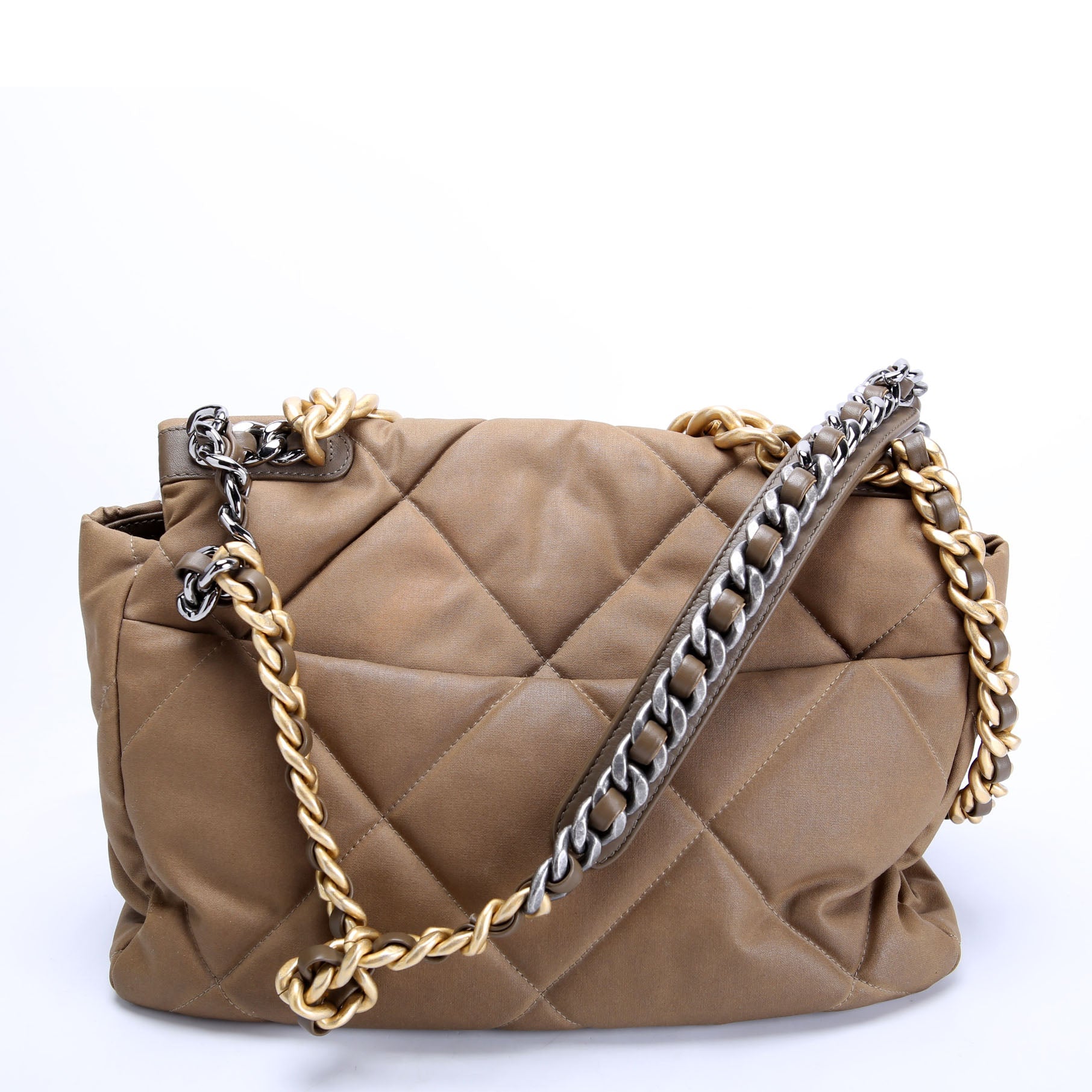 Chanel Quilted Canvas 19 Large 29M