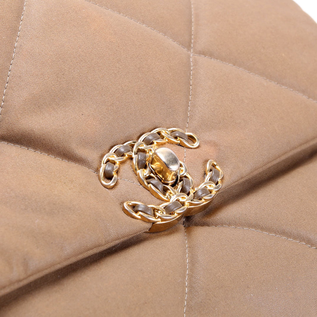 Chanel Quilted Canvas 19 Large 29M