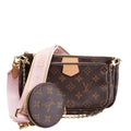 Louis Vuitton Multi Pochette Monogram Pink