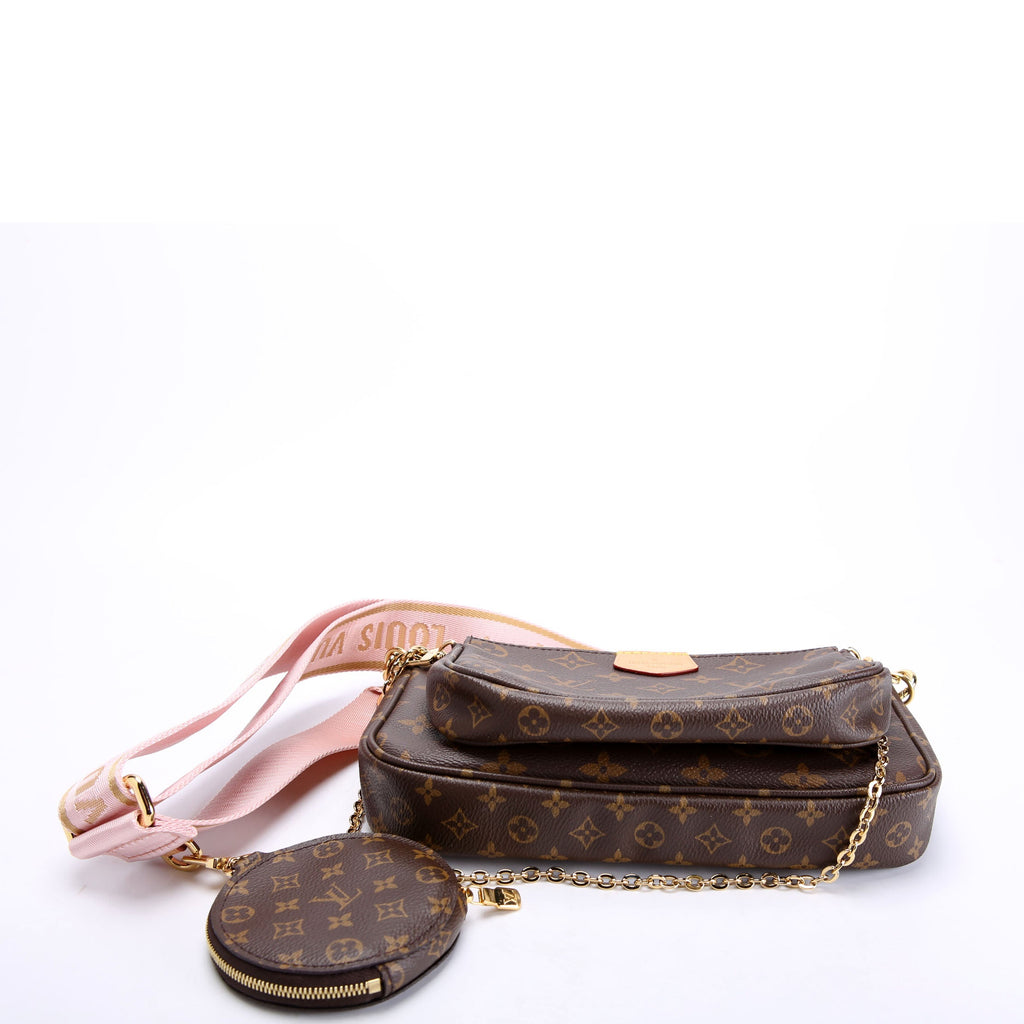 Louis Vuitton Multi Pochette Monogram Pink