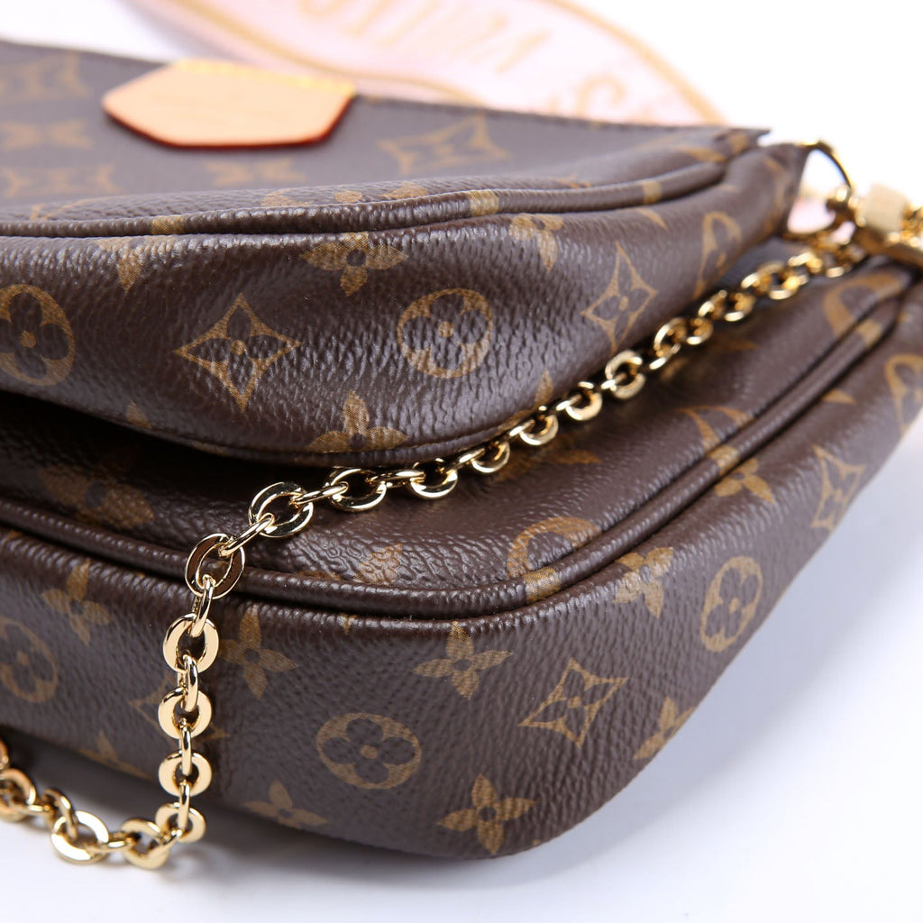 Louis Vuitton Multi Pochette Monogram Pink