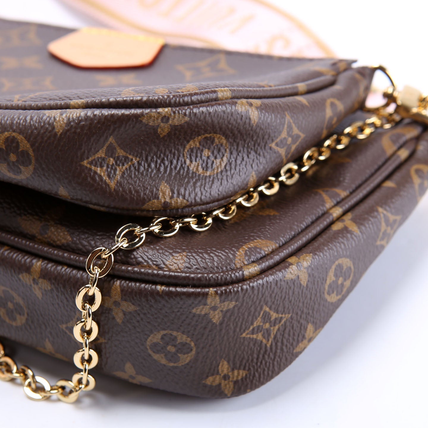 Louis Vuitton Multi Pochette Monogram Pink