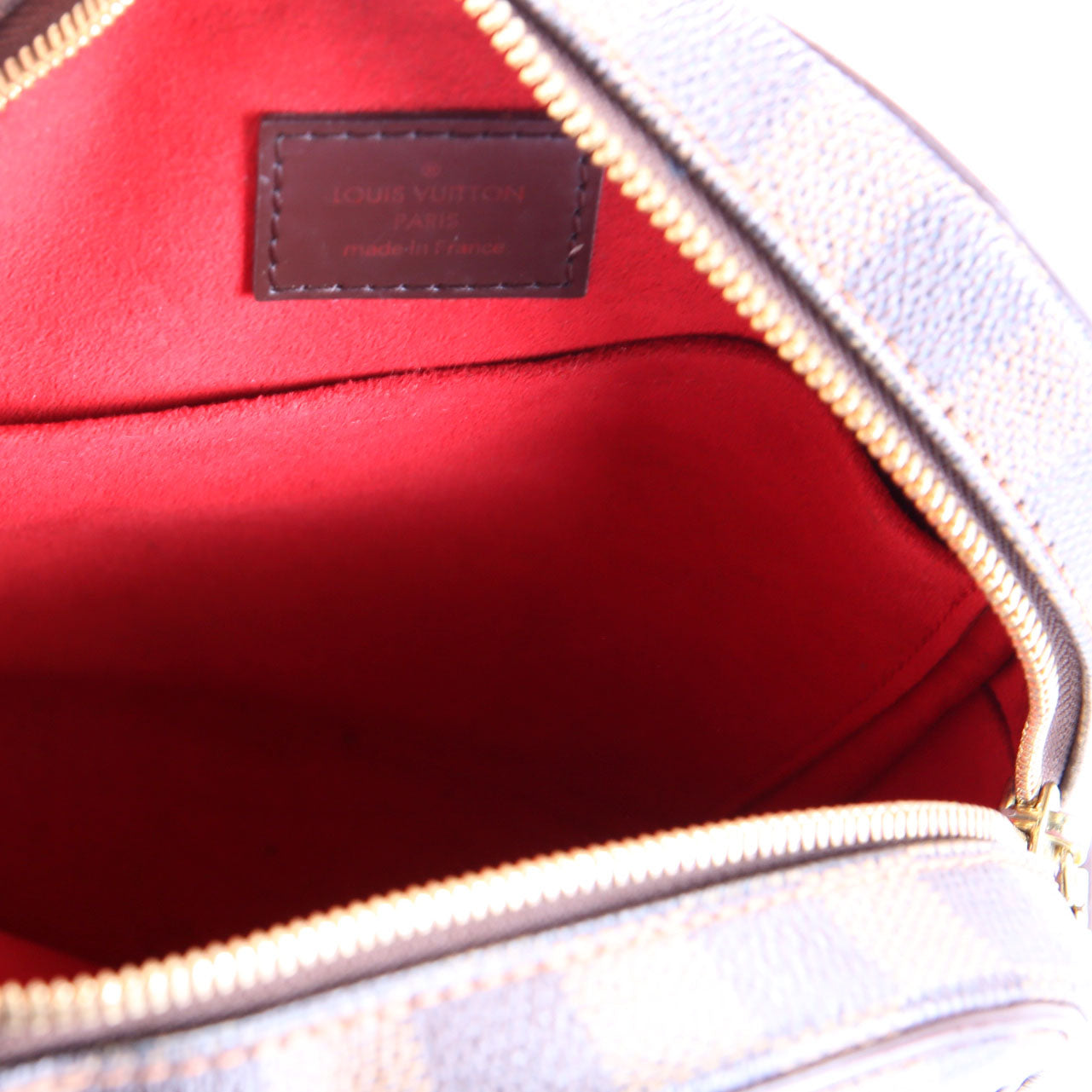 Louis Vuitton Ipanema PM Damier Ebene Brown/Red