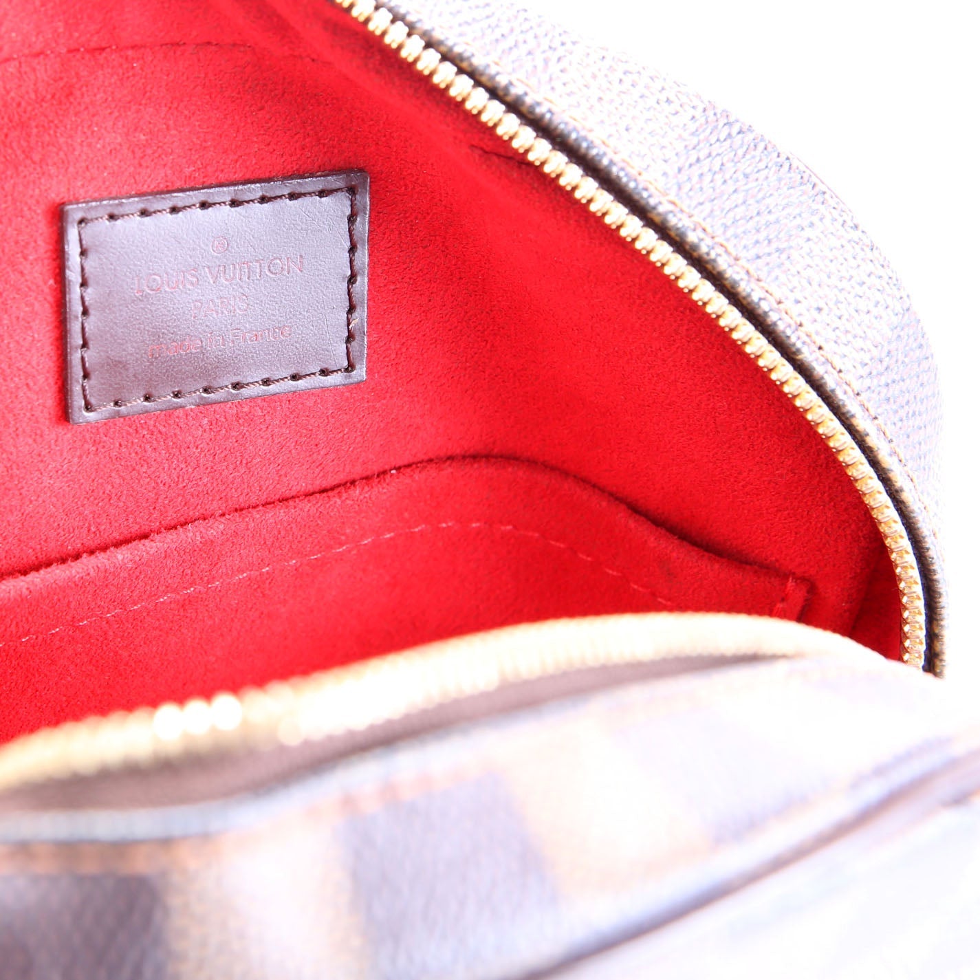 Louis Vuitton Ipanema PM Damier Ebene Brown/Red
