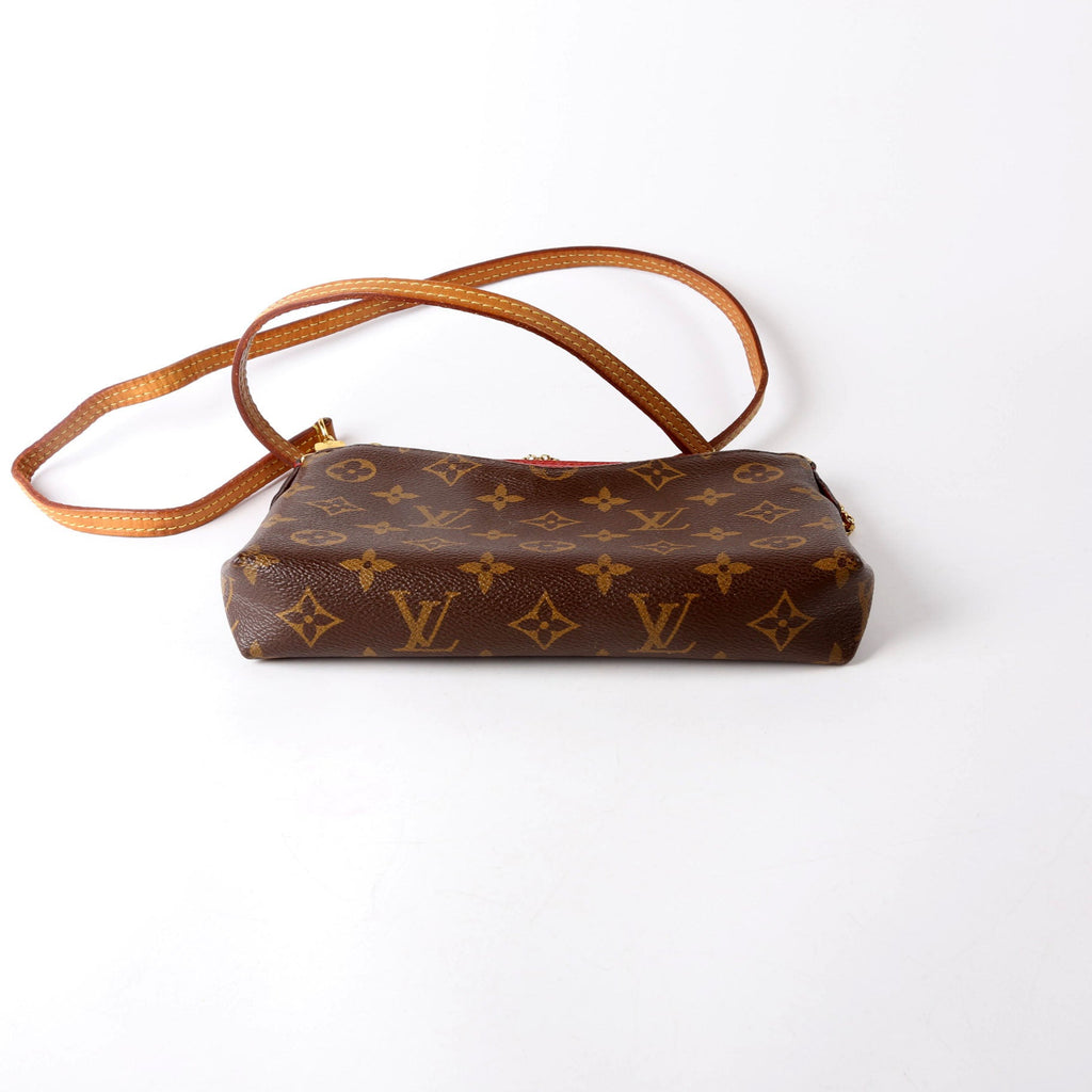 Louis Vuitton Pallas Clutch Monogram Red