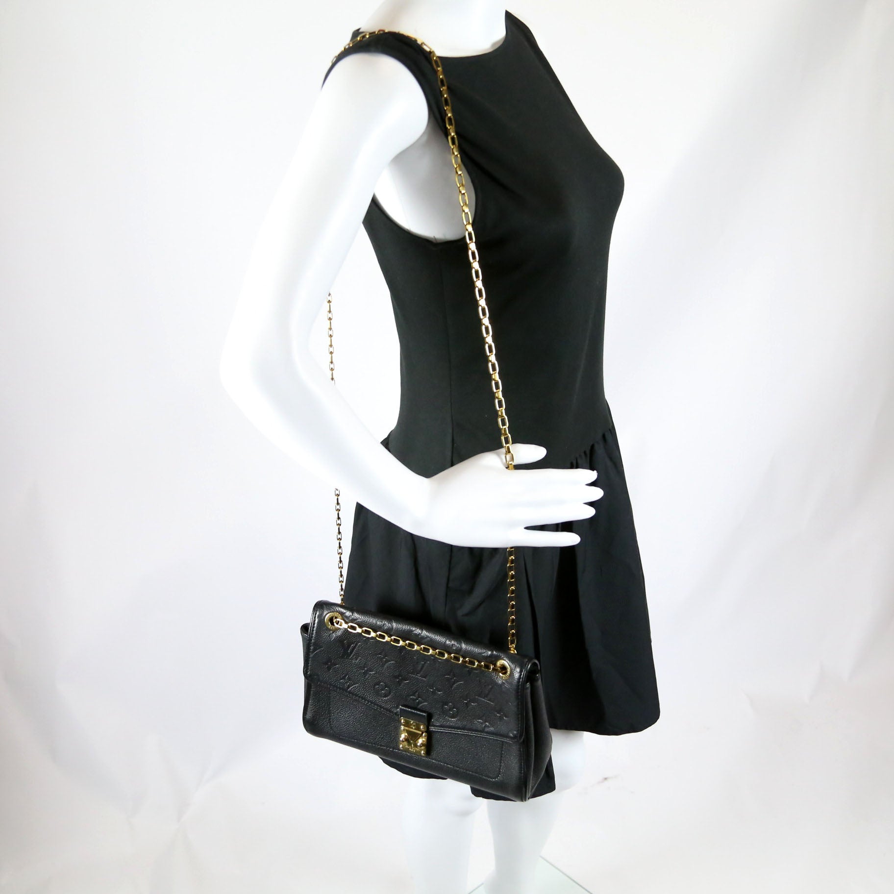 Louis Vuitton St. Germain PM Empreinte Black