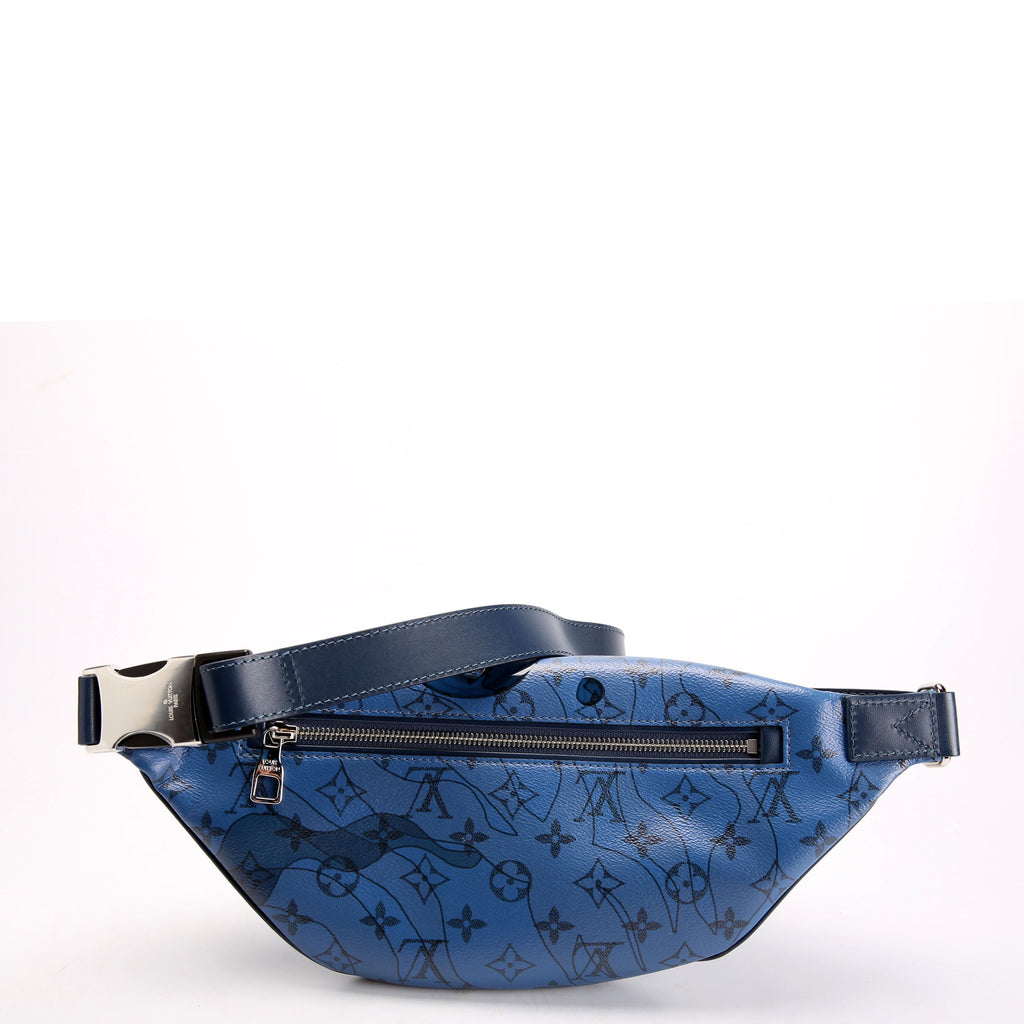 Louis Vuitton Discovery Bumbag Aquagarden Monogram Blue