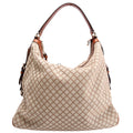 Gucci 282344 Diamante Canvas Hobo