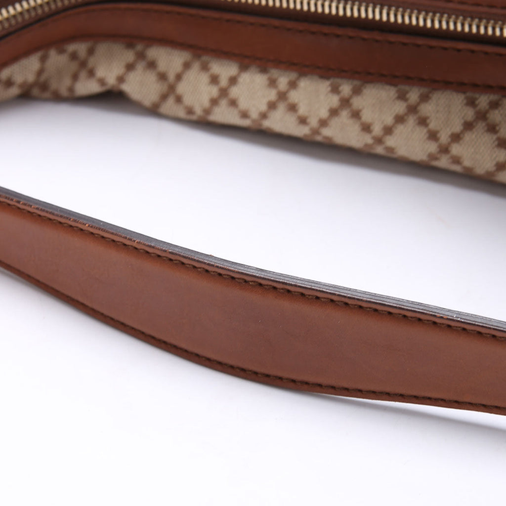 Gucci 282344 Diamante Canvas Hobo