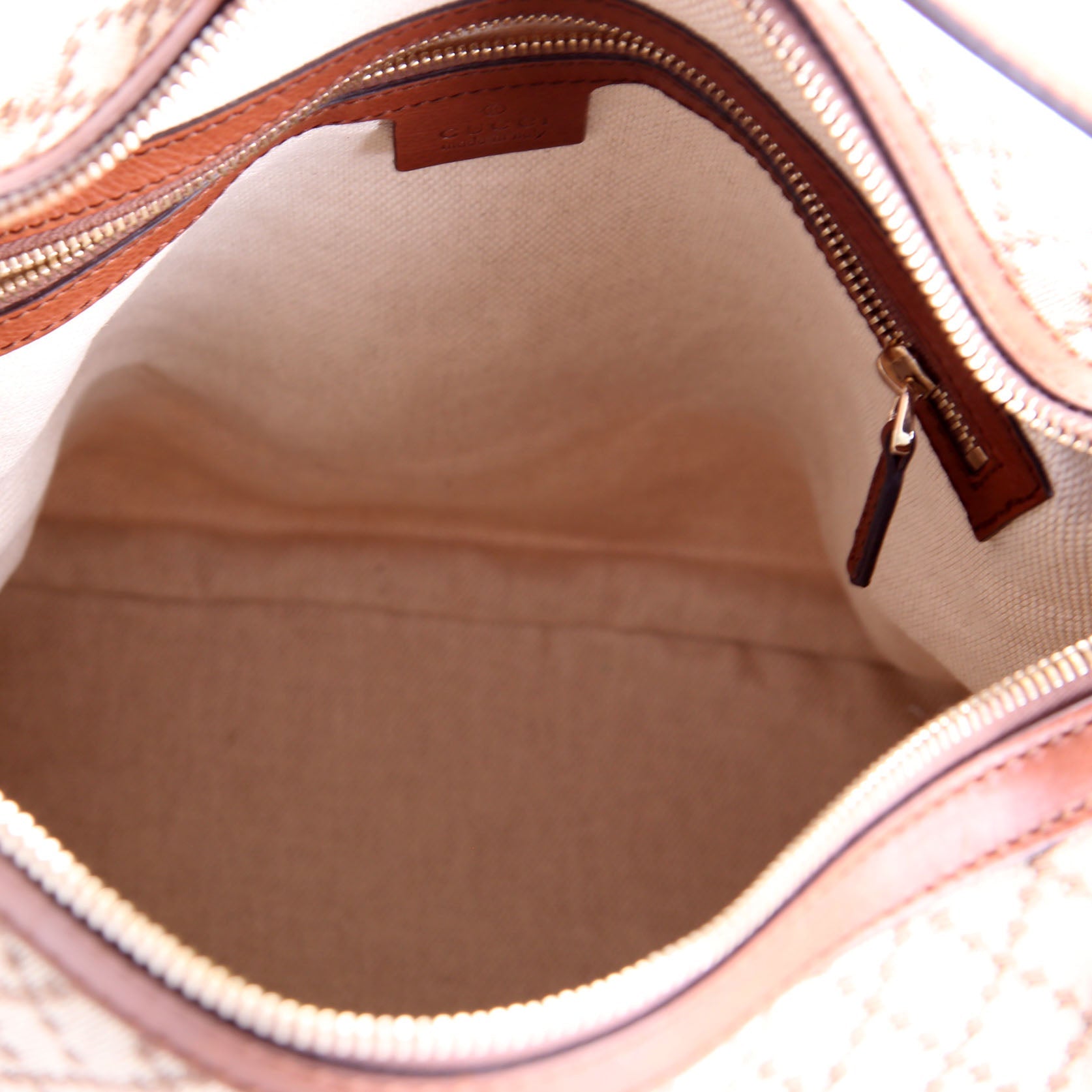 Gucci 282344 Diamante Canvas Hobo