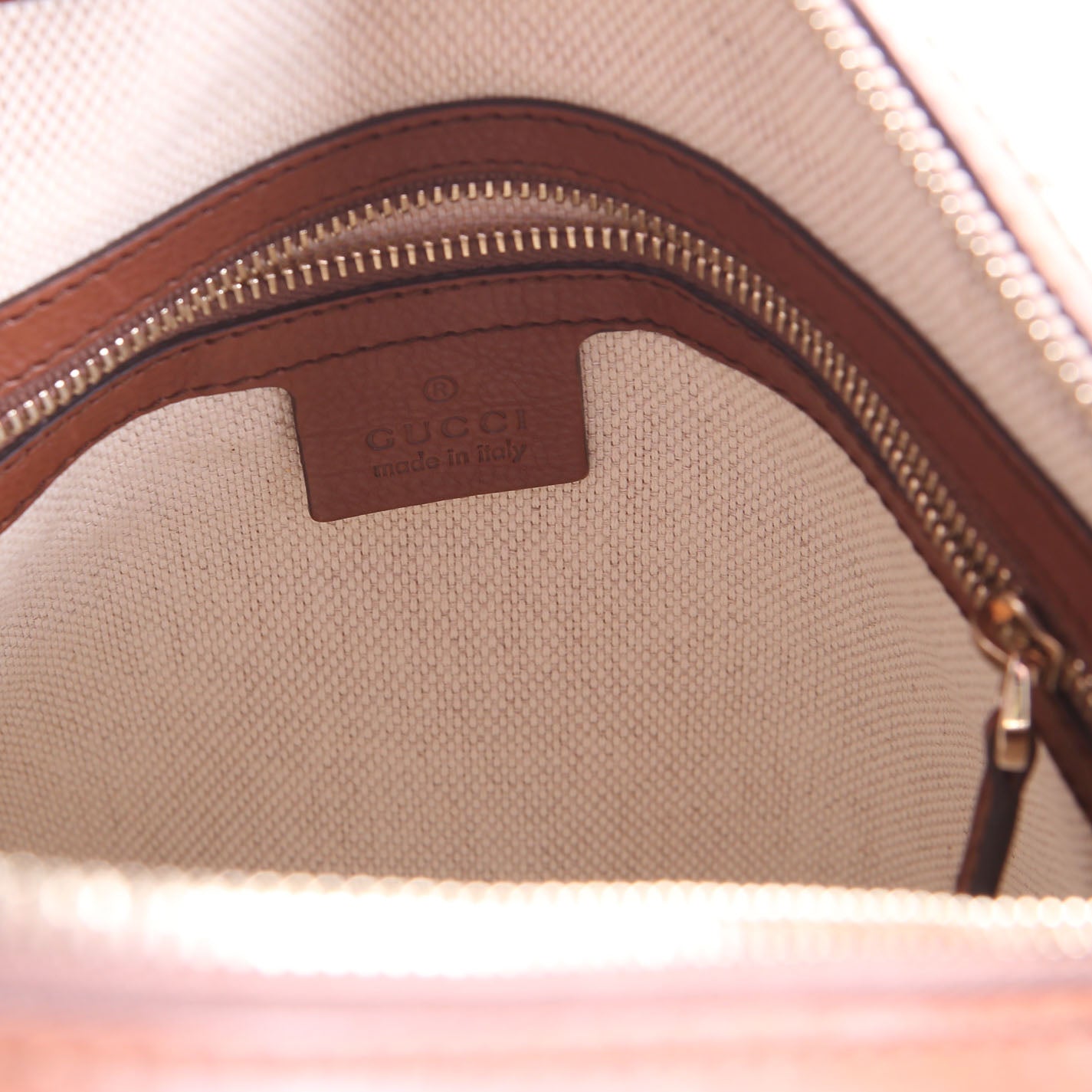 Gucci 282344 Diamante Canvas Hobo