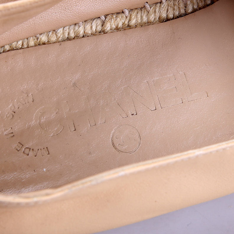 Chanel CC Espadrilles Size 39