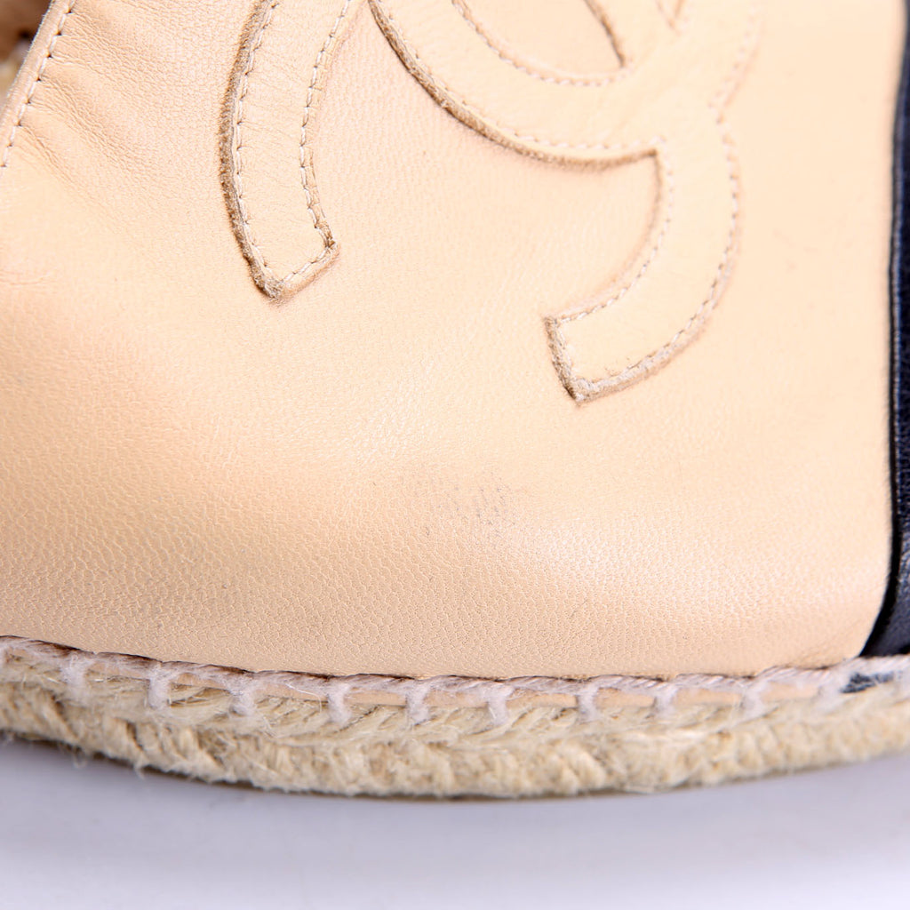 Chanel CC Espadrilles Size 39
