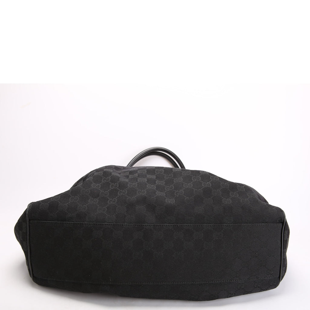 Gucci 211943 Sukey GG Canvas Large Black