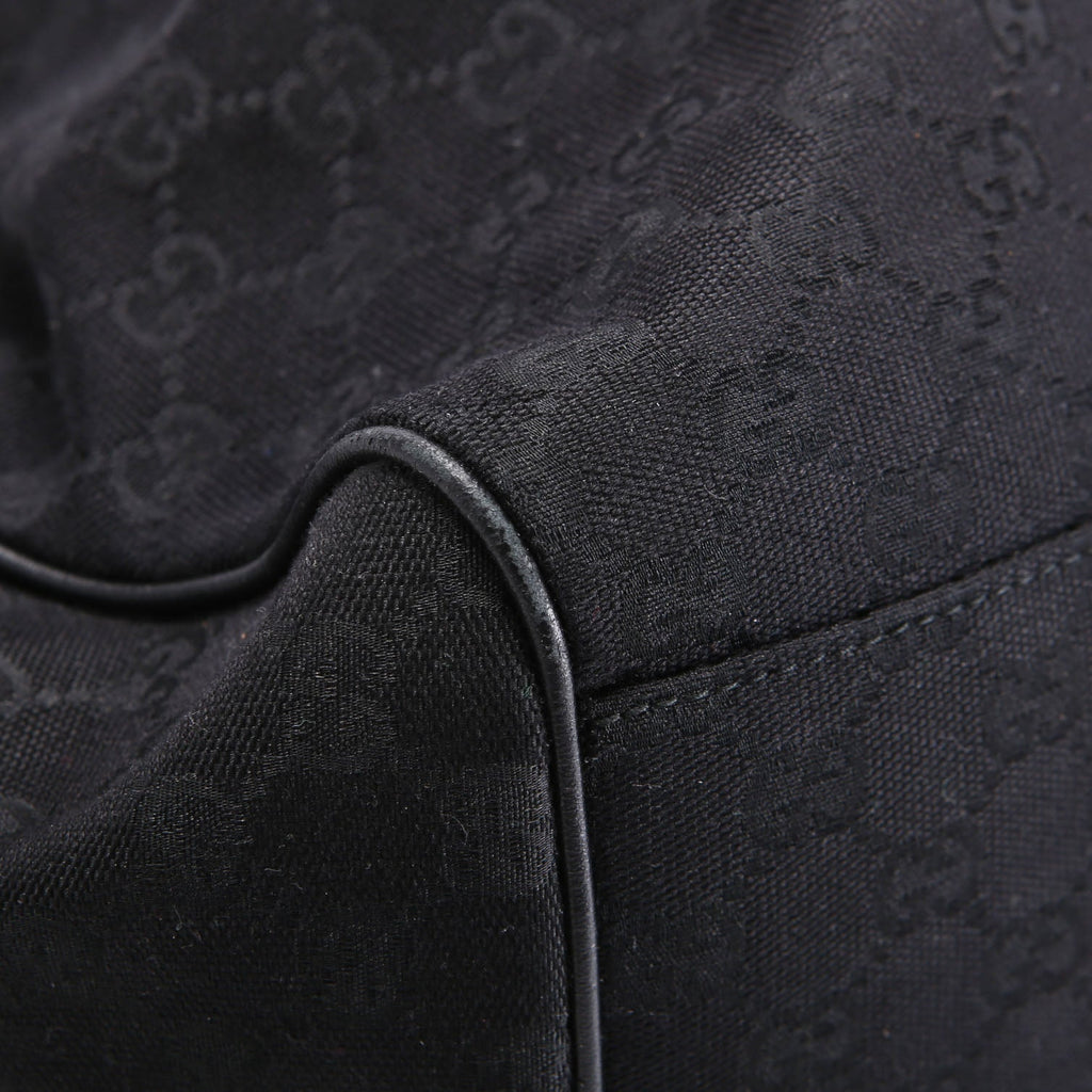 Gucci 211943 Sukey GG Canvas Large Black