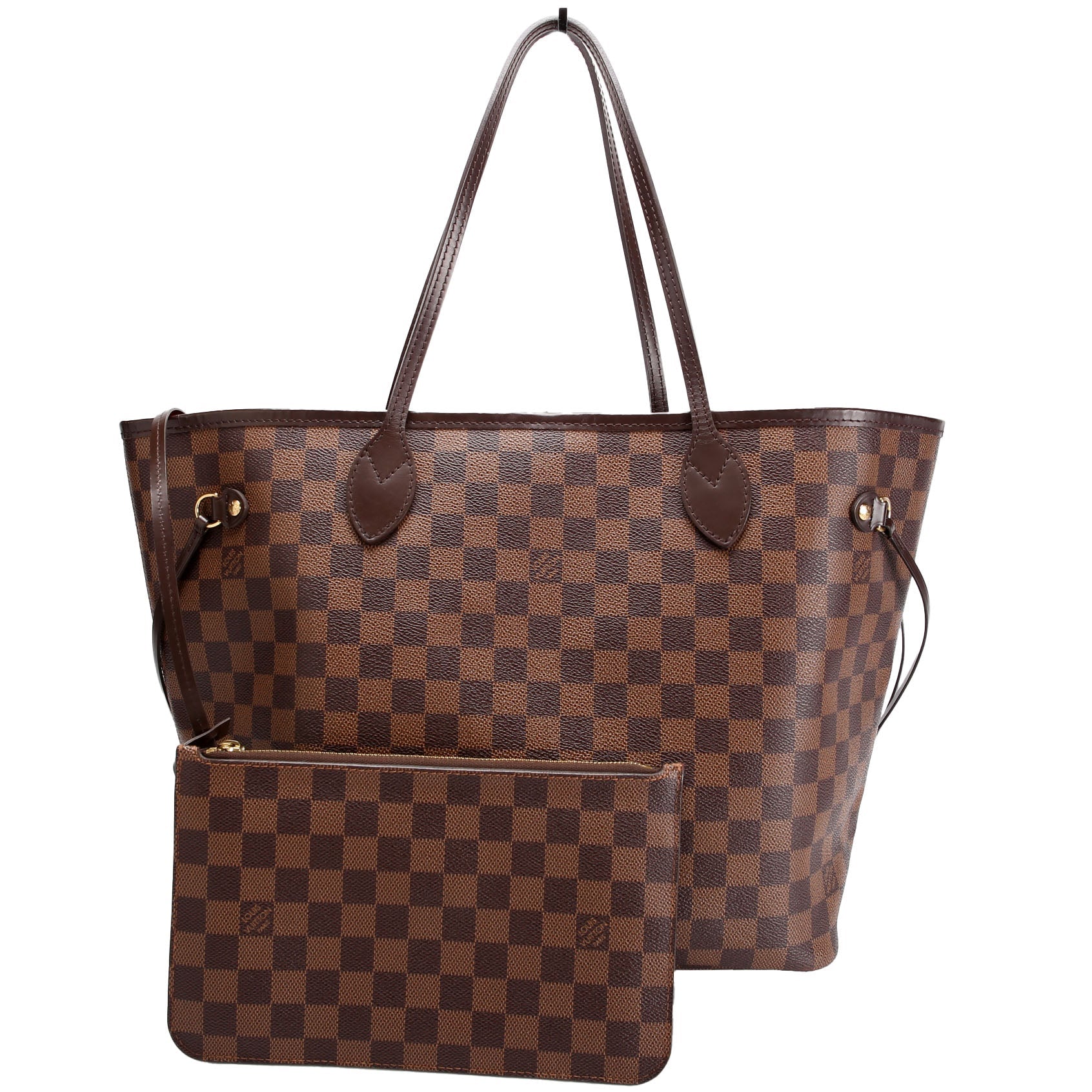 Louis Vuitton Neverfull with Wallet MM Ebene