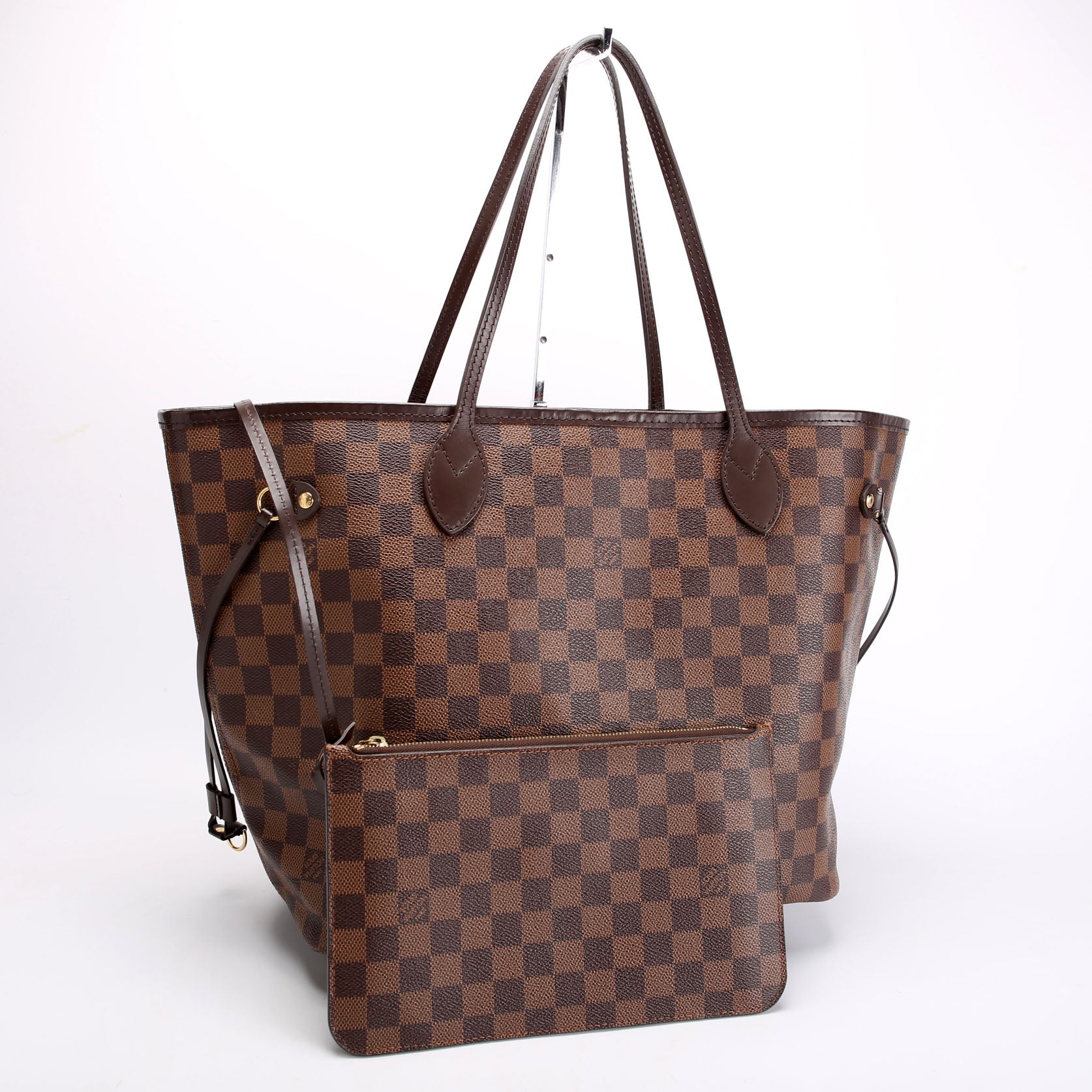 Louis Vuitton Neverfull with Wallet MM Ebene