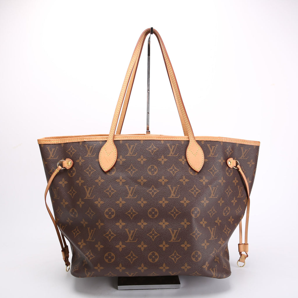 Louis Vuitton Neverfull With Wallet MM Monogram Red
