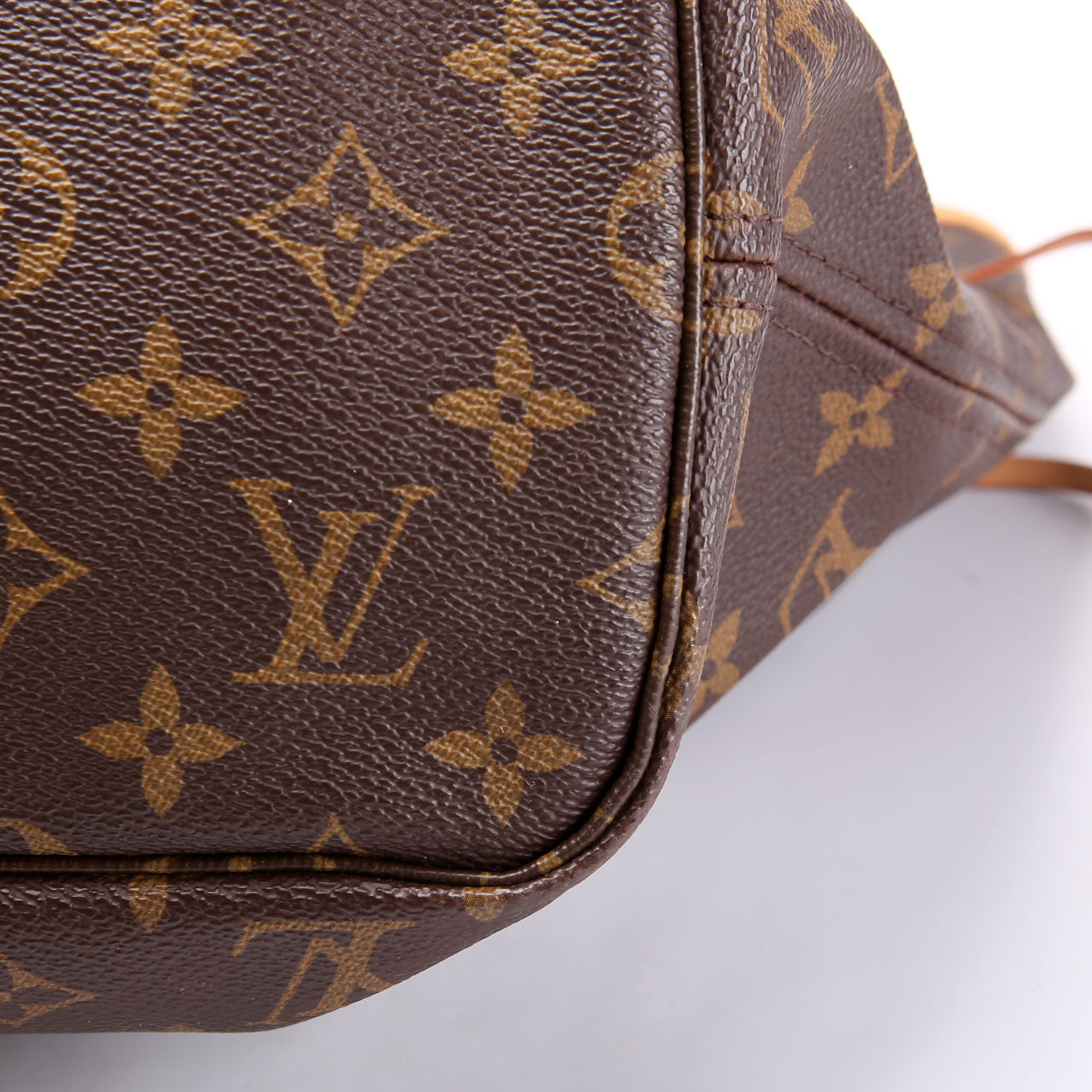 Louis Vuitton Neverfull With Wallet MM Monogram Red