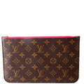 Louis Vuitton Pochette Only Monogram Neverfull Berry