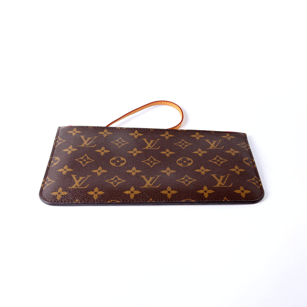 Louis Vuitton Pochette Only Monogram Neverfull Berry