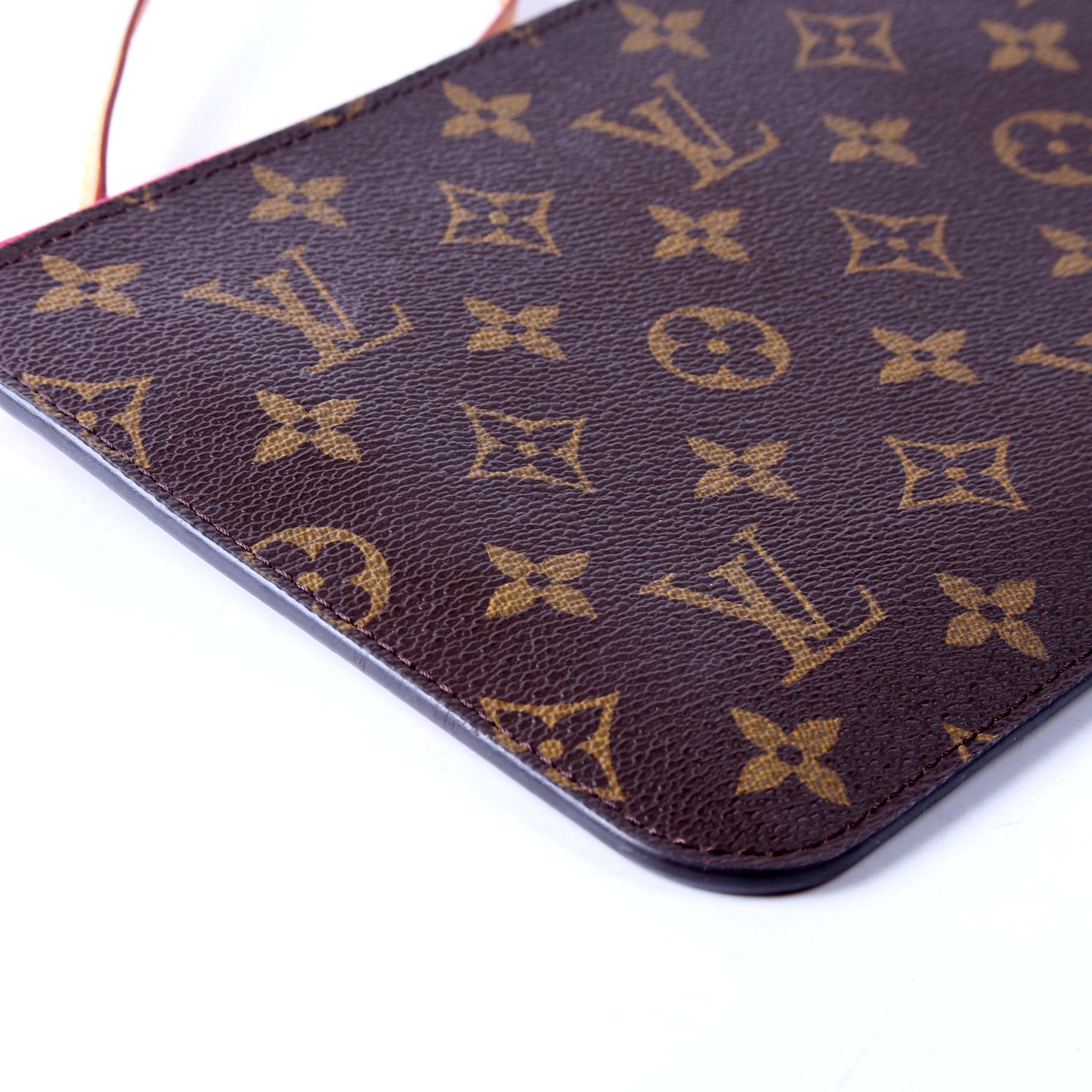 Louis Vuitton Pochette Only Monogram Neverfull Berry