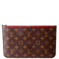Louis Vuitton Pochette Only Monogram Neverfull Red