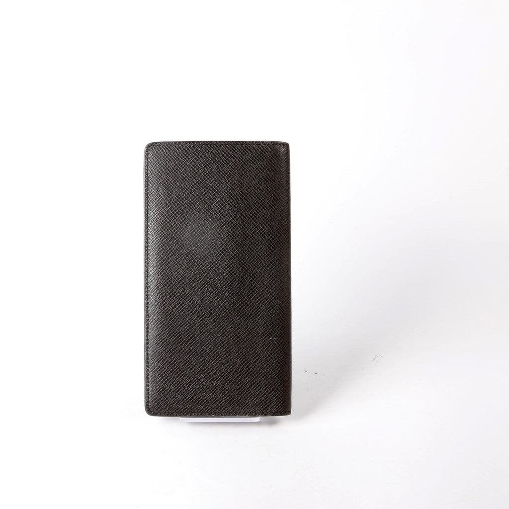 Louis Vuitton Porte Valeurs Taiga Black
