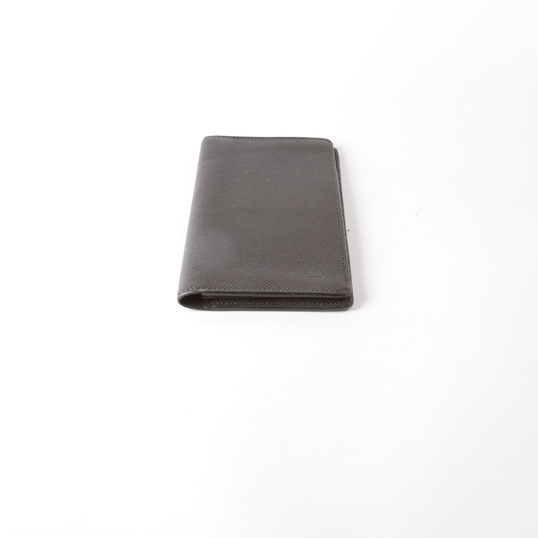 Louis Vuitton Porte Valeurs Taiga Black