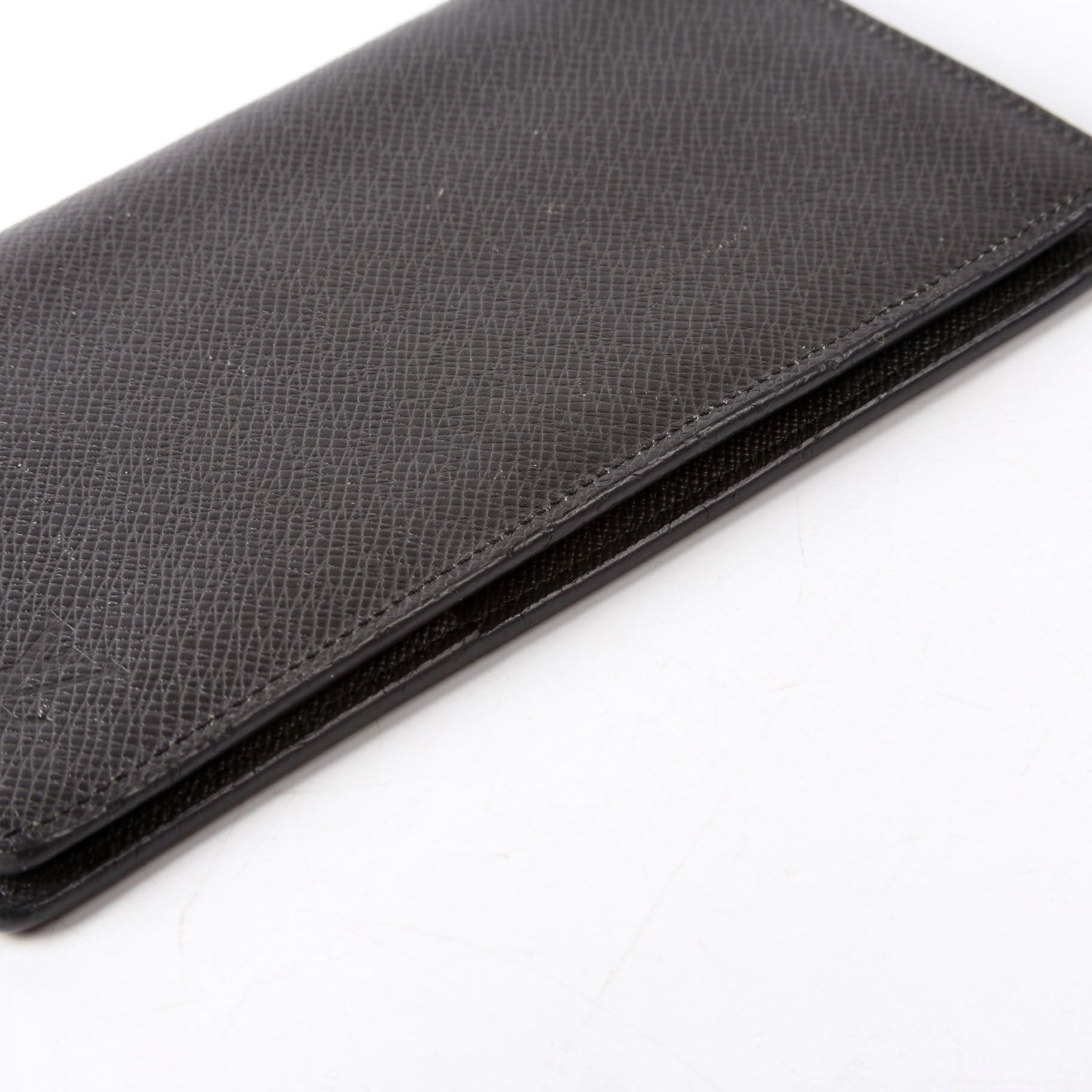 Louis Vuitton Porte Valeurs Taiga Black