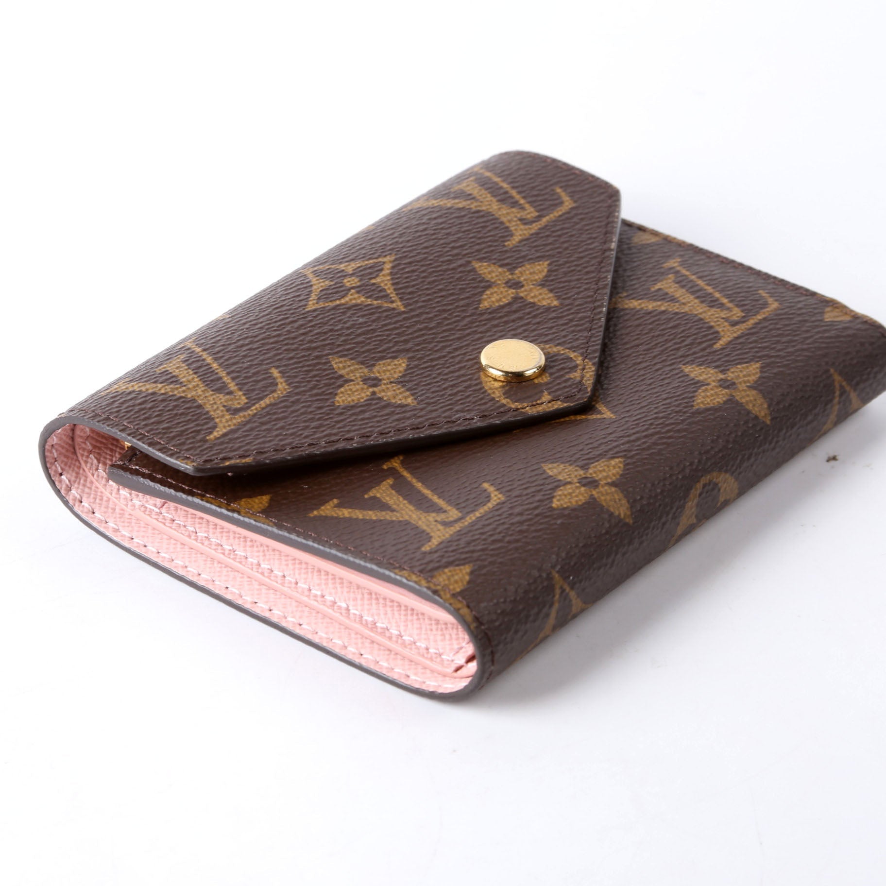 Louis Vuitton Victorine Wallet Monogram Pink