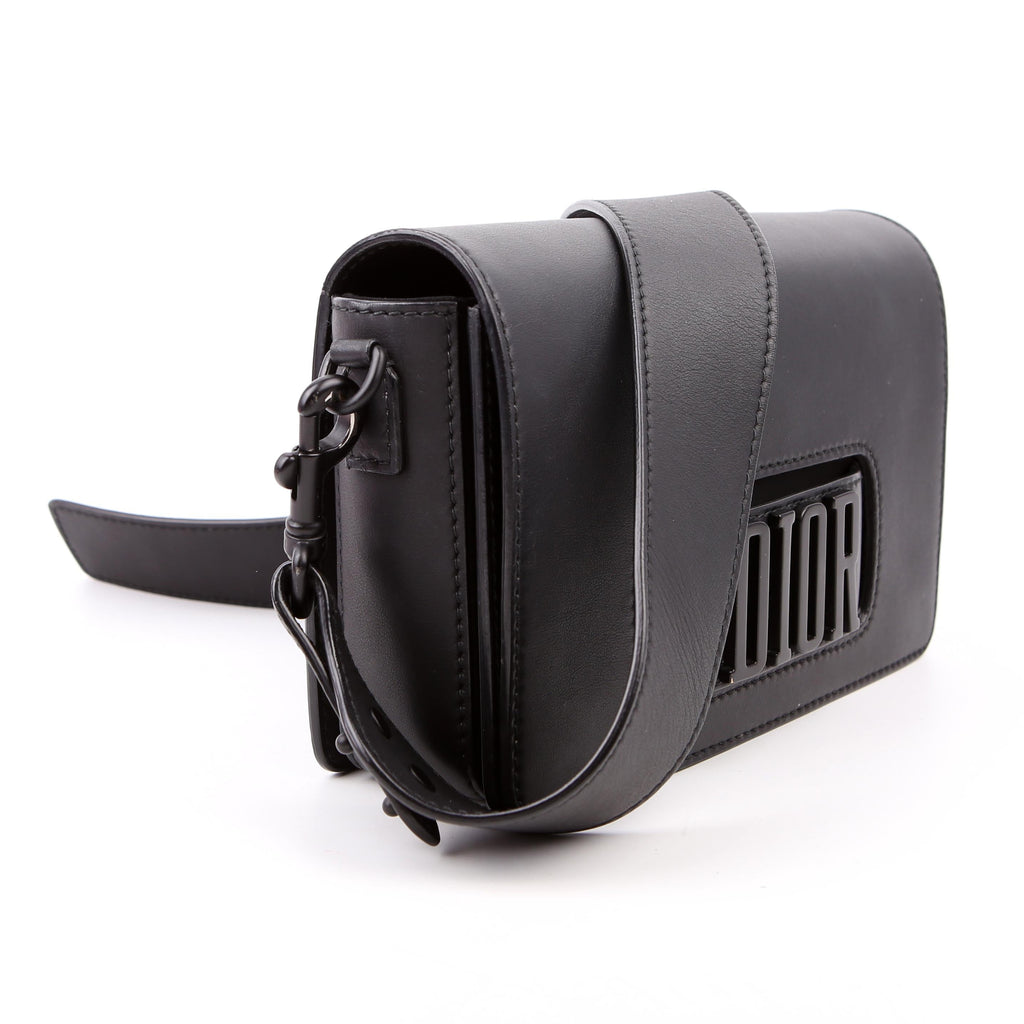 Christian Dior Dio(r)Evolution Flap Bag Ultra Matte Black