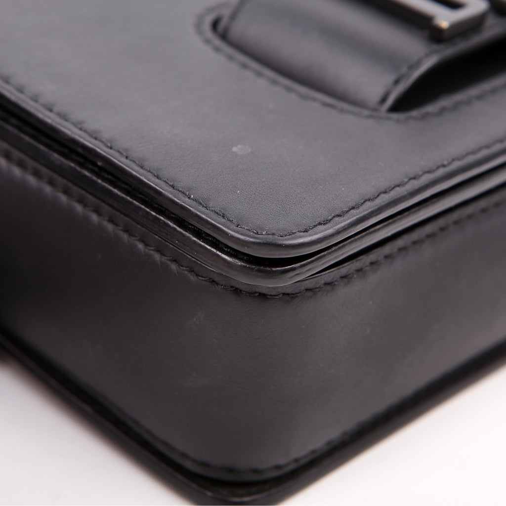 Christian Dior Dio(r)Evolution Flap Bag Ultra Matte Black