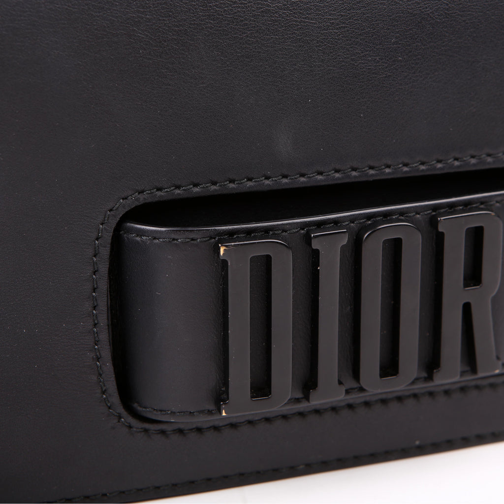 Christian Dior Dio(r)Evolution Flap Bag Ultra Matte Black