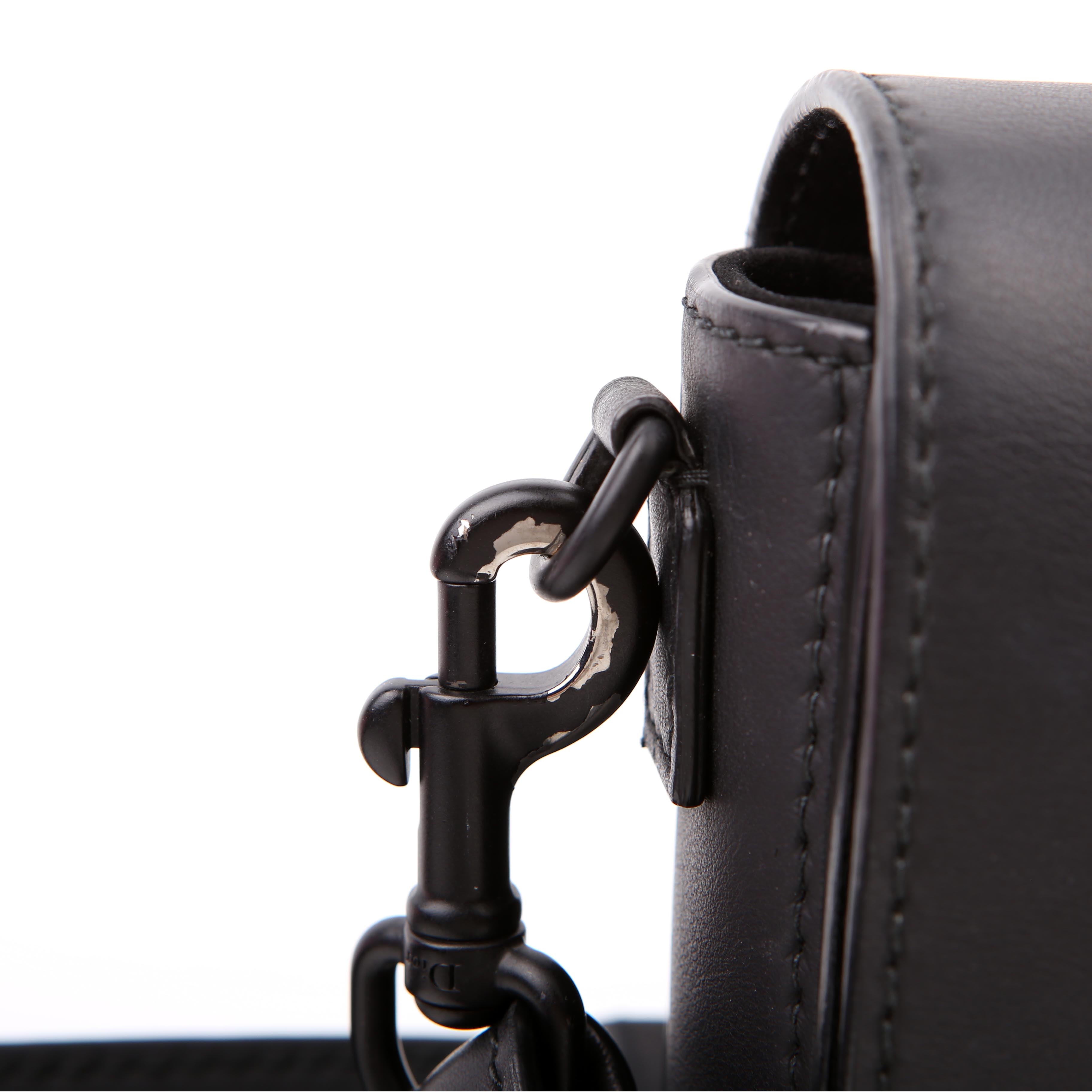 Christian Dior Dio(r)Evolution Flap Bag Ultra Matte Black