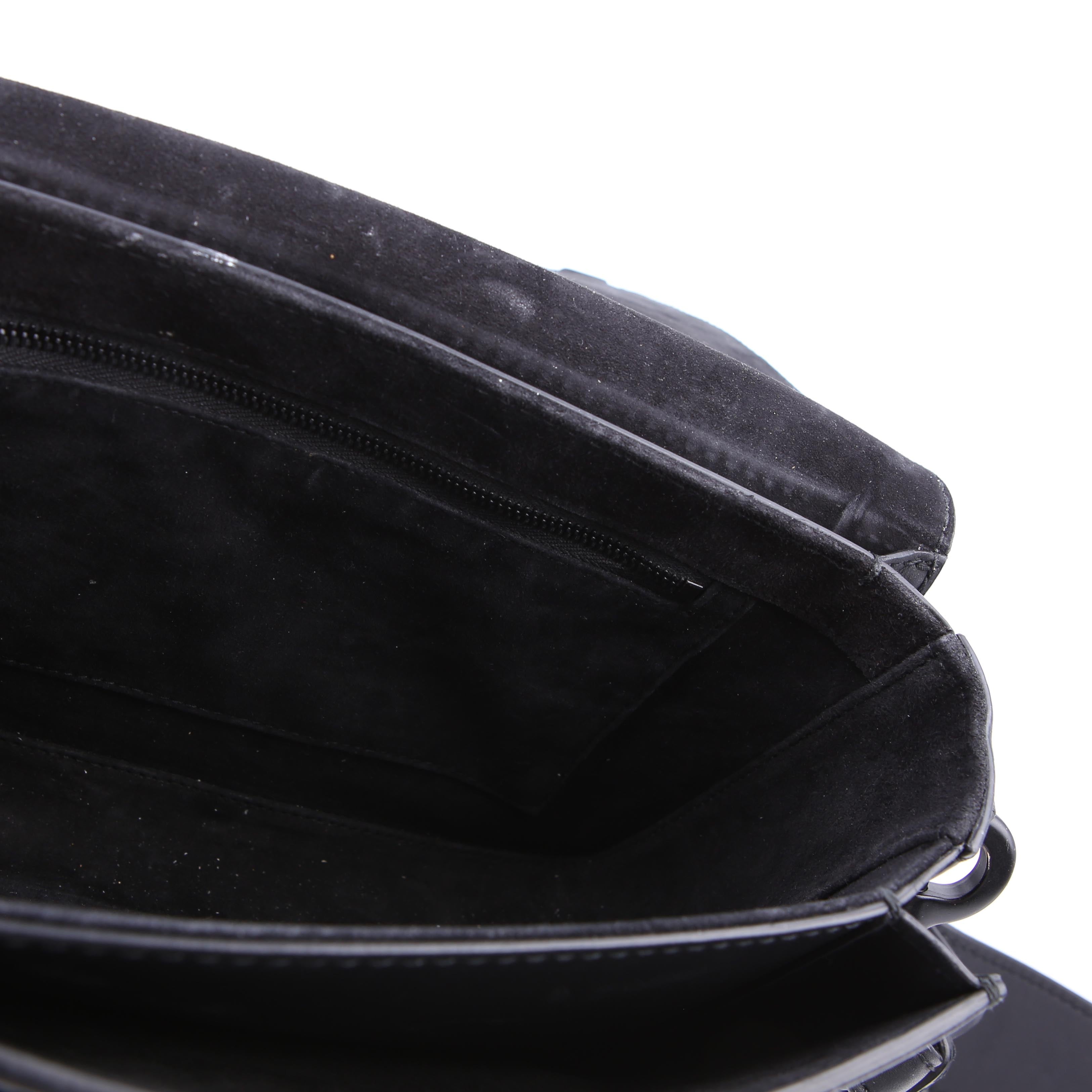 Christian Dior Dio(r)Evolution Flap Bag Ultra Matte Black