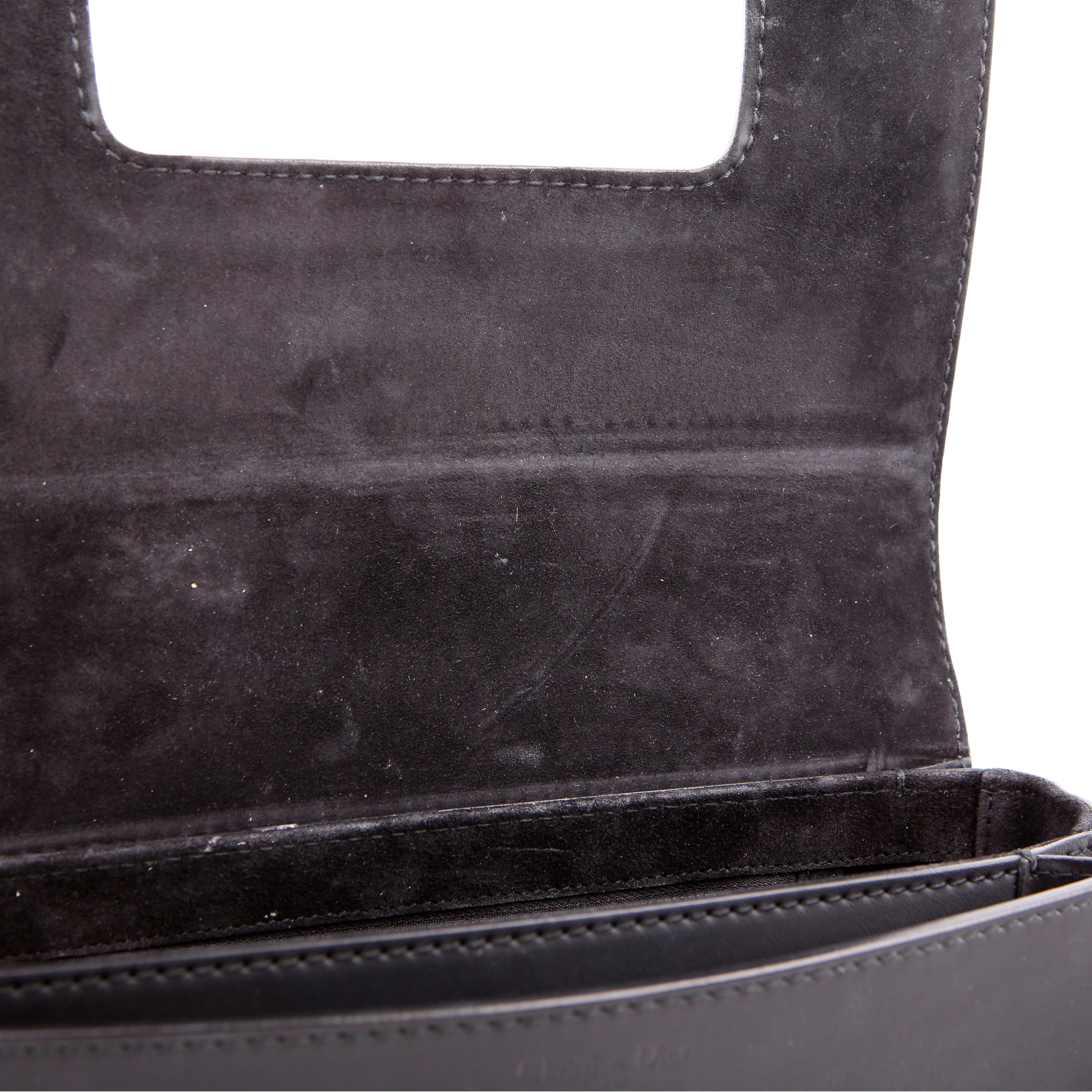 Christian Dior Dio(r)Evolution Flap Bag Ultra Matte Black