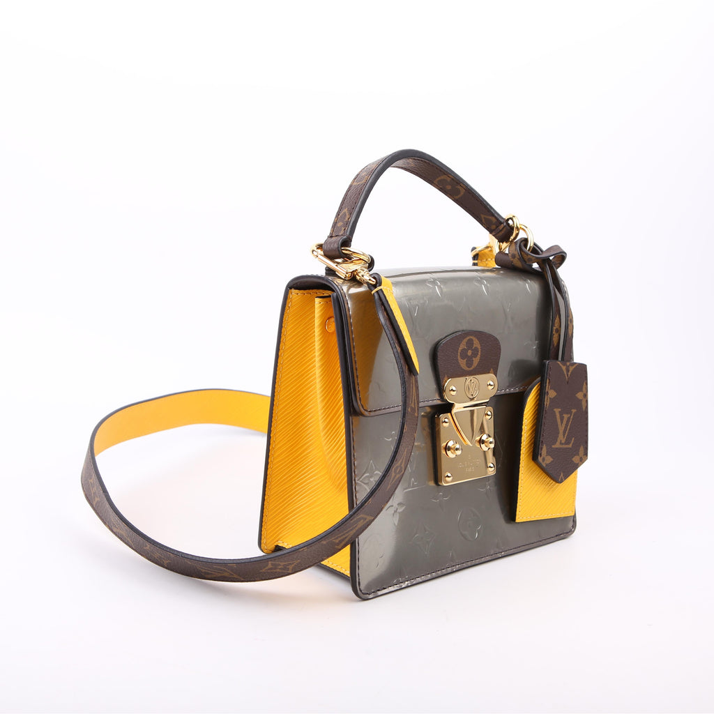 Louis Vuitton Spring Street Vernis Silver/Yellow