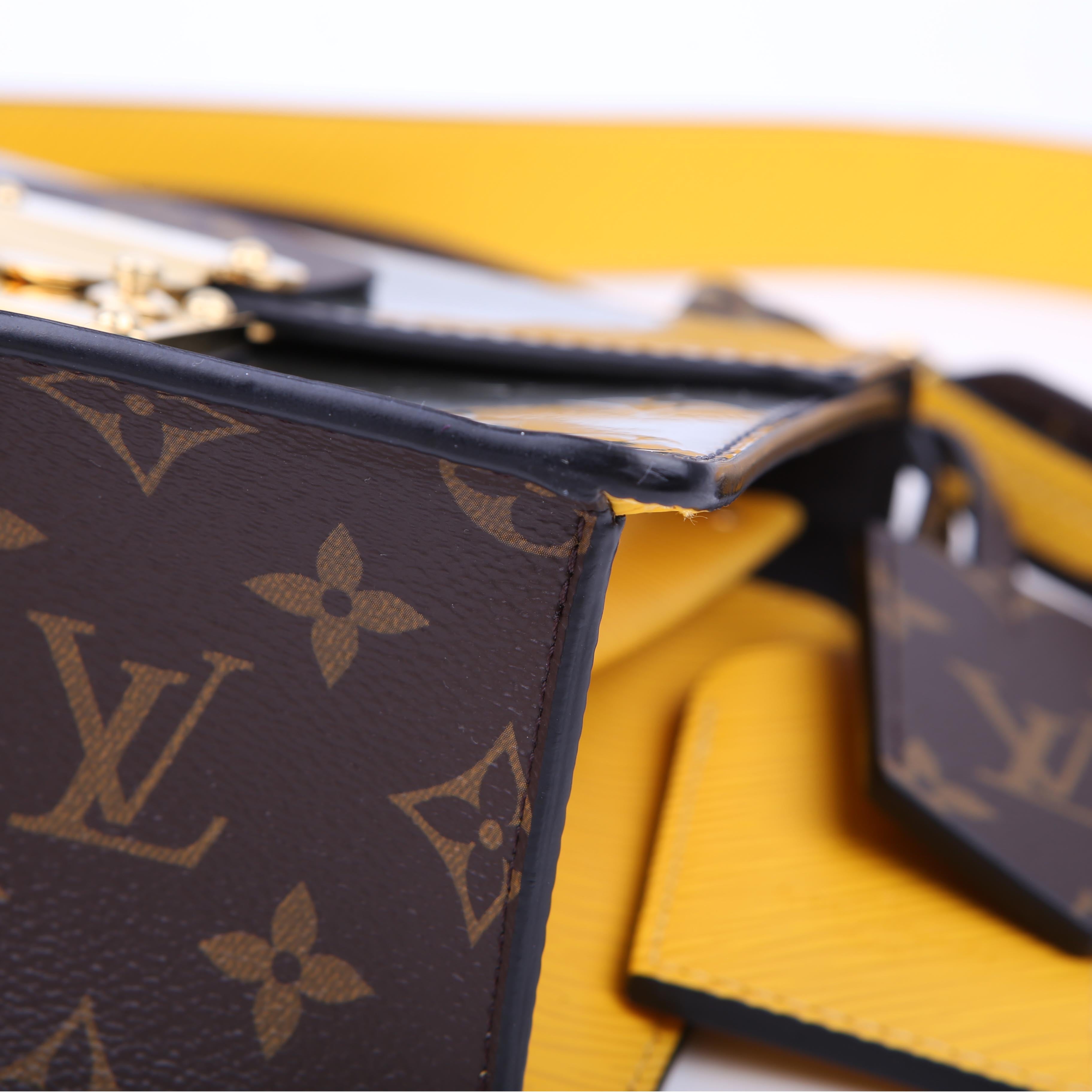 Louis Vuitton Spring Street Vernis Silver/Yellow